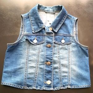 Justice Denim vest